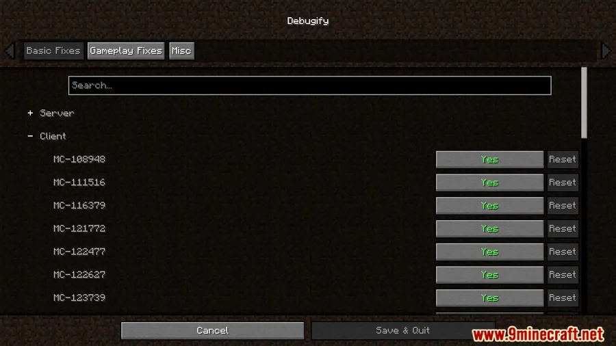Debugify Reforged Mod screenshot 3 showing mod in action
