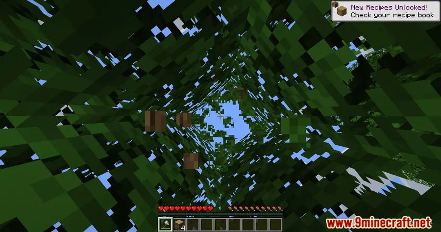 Dense Trees Mod screenshot 2 showing mod in action