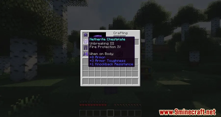 Detail Armor Bar Mod screenshot 6 showing mod in action