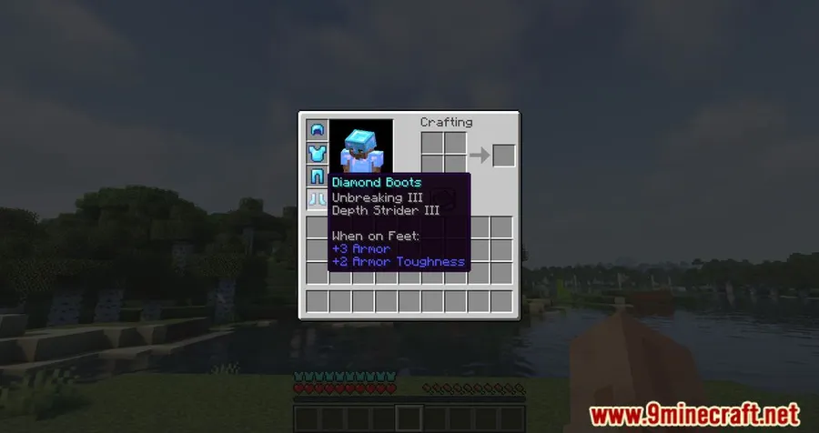 Detail Armor Bar Mod screenshot 10 showing mod in action