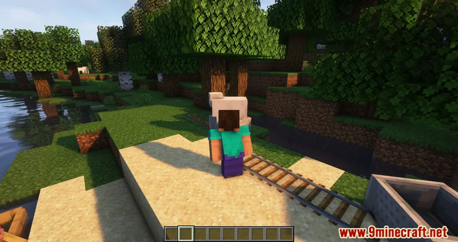 Dismount Entity Mod screenshot 6 showing mod in action