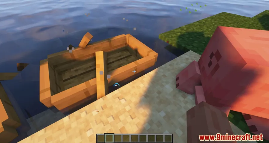 Dismount Entity Mod screenshot 8 showing mod in action