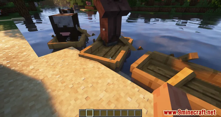 Dismount Entity Mod screenshot 9 showing mod in action