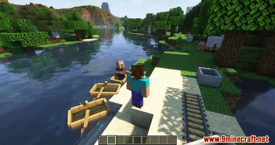 Dismount Entity Mod screenshot 12 showing mod in action