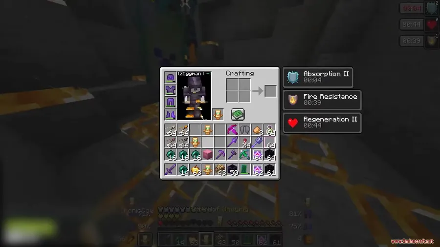 Dqrkis Client Mod screenshot 11 showing mod in action