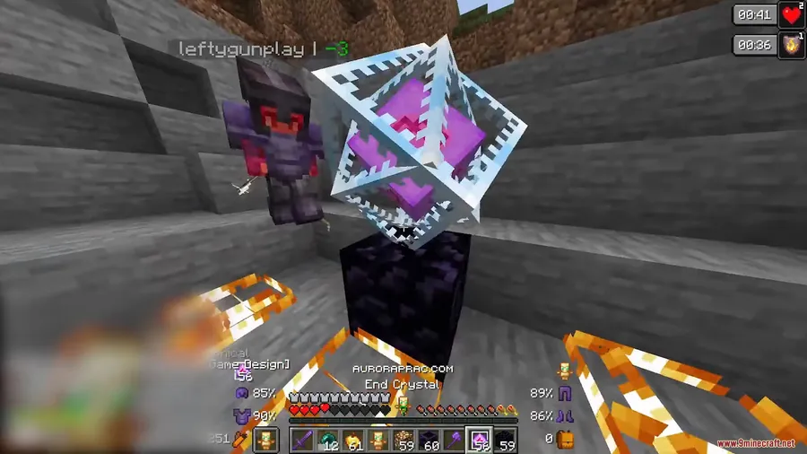 Dqrkis Client Mod screenshot 12 showing mod in action