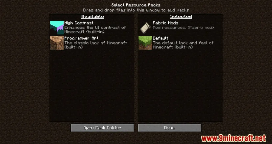 Draggable Lists Mod screenshot 3 showing mod in action