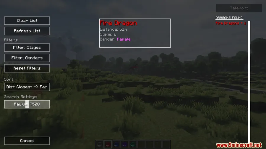 Dragon Radars Mod screenshot 6 showing mod in action
