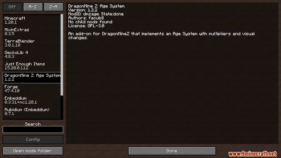 Dragon Mine Z Age System Mod screenshot 1