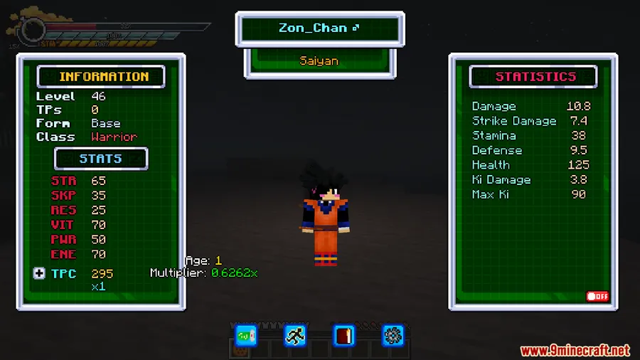 Dragon Mine Z Age System Mod screenshot 3