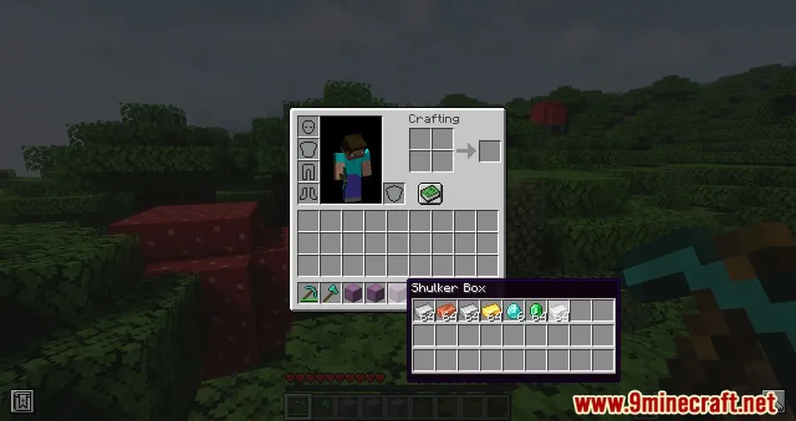 Easy Shulker Boxes Mod screenshot 3 showing mod in action