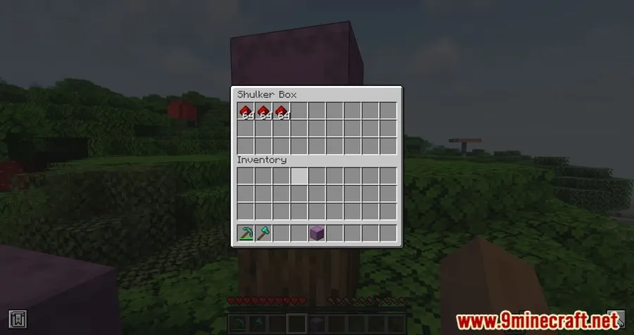 Easy Shulker Boxes Mod screenshot 7 showing mod in action