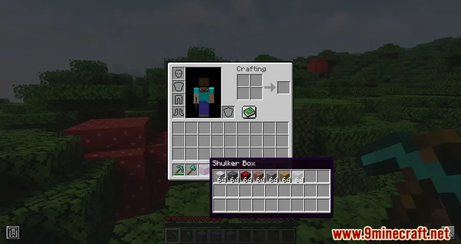 Easy Shulker Boxes Mod screenshot 5 showing mod in action