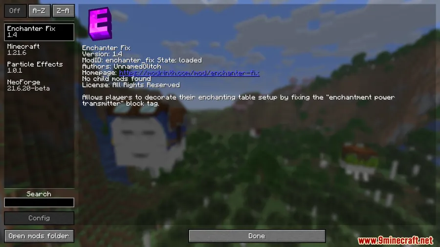 Enchanter Fix Mod screenshot 1