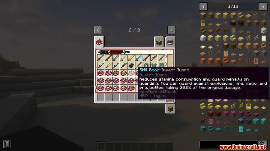 Epic Fight SkillBook Description Mod screenshot 5