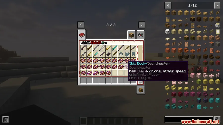 Epic Fight SkillBook Description Mod screenshot 7