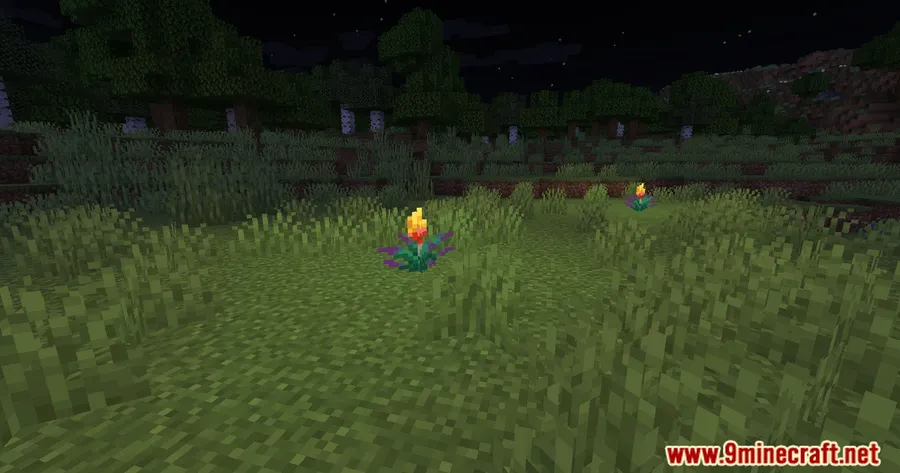 Glowing Torchflower Mod screenshot 3 showing mod in action