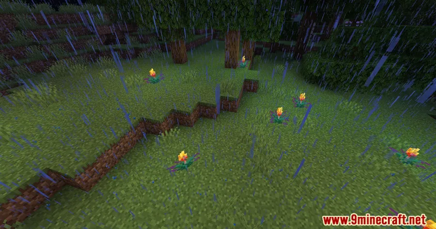 Glowing Torchflower Mod screenshot 5 showing mod in action