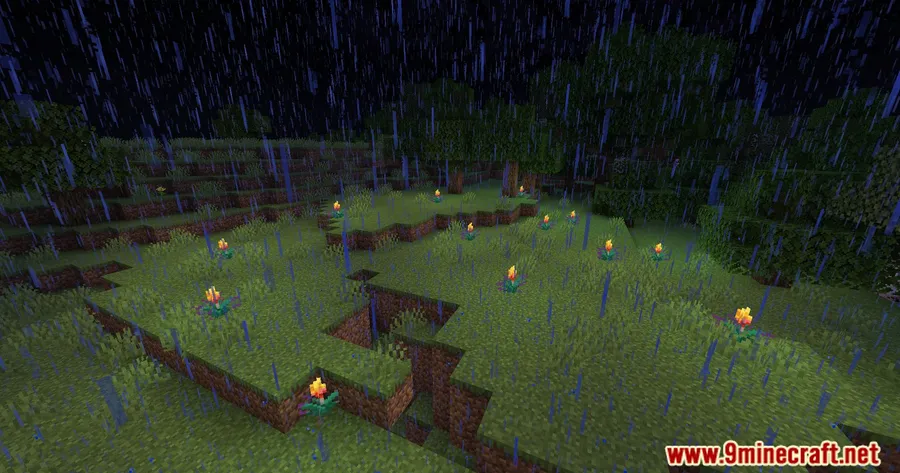 Glowing Torchflower Mod screenshot 7 showing mod in action
