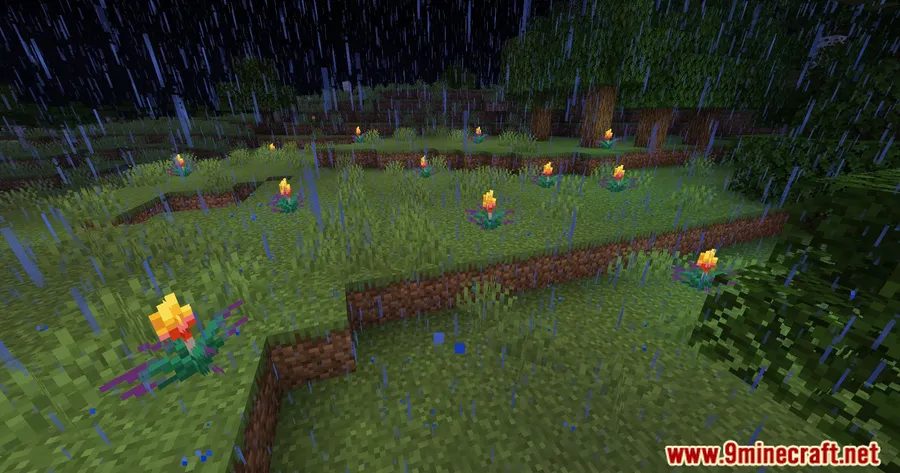 Glowing Torchflower Mod screenshot 9 showing mod in action