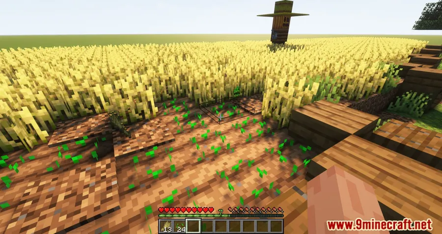 Harvest With Ease Mod screenshot 4 showing mod in action