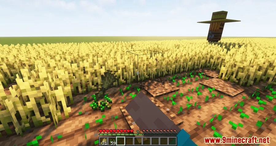 Harvest With Ease Mod screenshot 5 showing mod in action