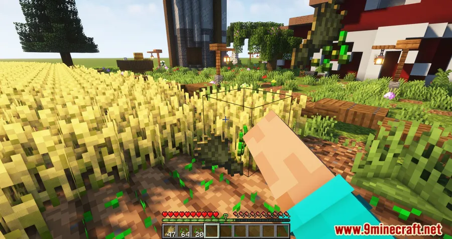 Harvest With Ease Mod screenshot 6 showing mod in action