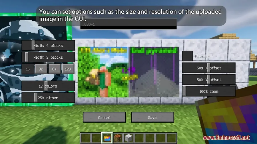 Immersive Paintings Mod screenshot 6 showing mod in action