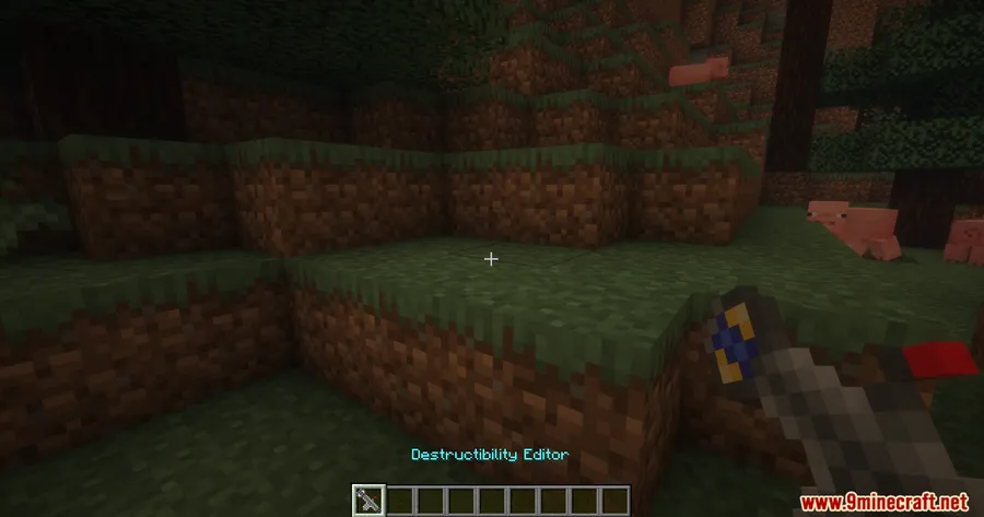 Indestructible Blocks Mod screenshot 2 showing mod in action