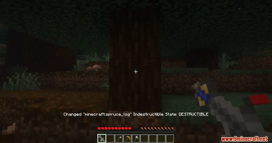 Indestructible Blocks Mod screenshot 6 showing mod in action