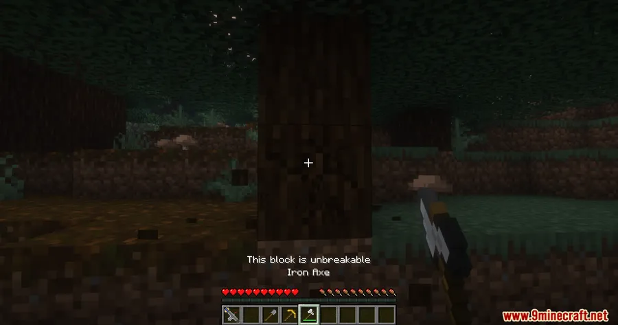 Indestructible Blocks Mod screenshot 7 showing mod in action