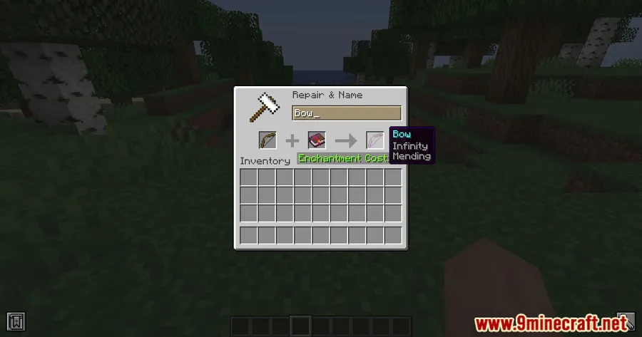 Infinity And Mending Mod screenshot 5
