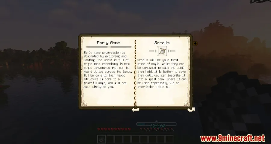 Iron's Spells 'n Spellbooks Mod screenshot 3 showing mod in action