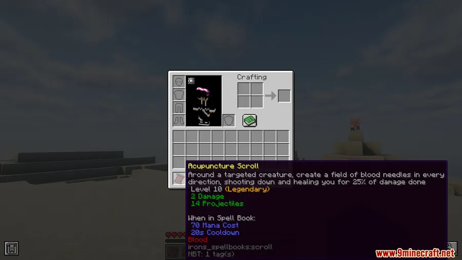 Irons Spells N Spellbooks Scroll Description Mod screenshot 4