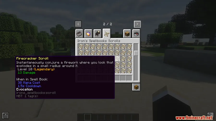 Irons Spells N Spellbooks Scroll Description Mod screenshot 7