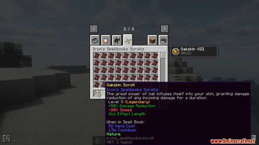 Irons Spells N Spellbooks Scroll Description Mod screenshot 11