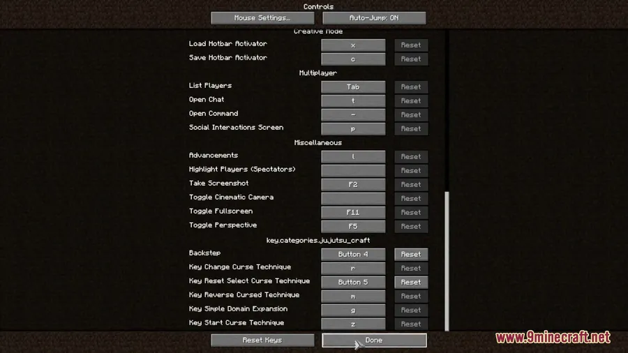 Jujutsu Craft Mod screenshot 7