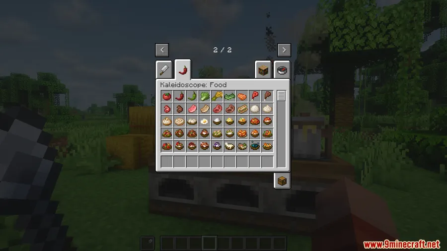 Kaleidoscope Cookery Mod screenshot 8 showing mod in action