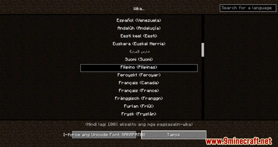 Lazy Language Loader Mod screenshot 6 showing mod in action