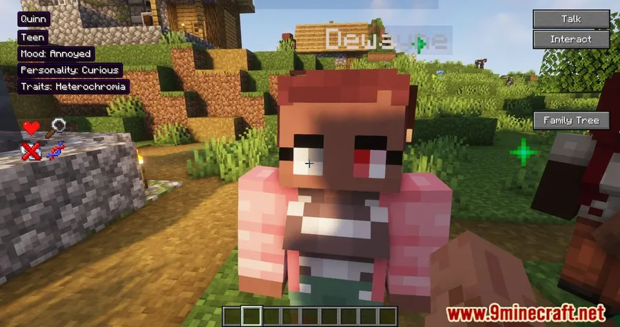 Minecraft Comes Alive Reborn Mod screenshot 13 showing mod in action