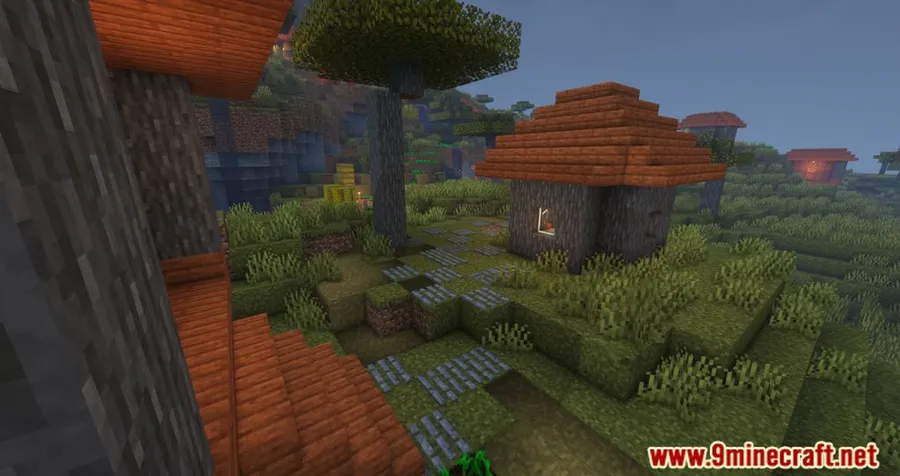 Macaw's Paths and Pavings Mod screenshot 7 showing mod in action