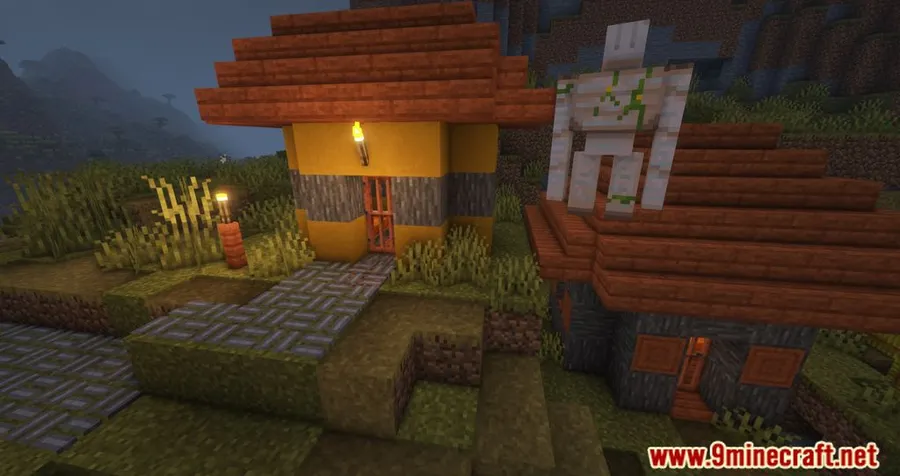 Macaw's Paths and Pavings Mod screenshot 9 showing mod in action