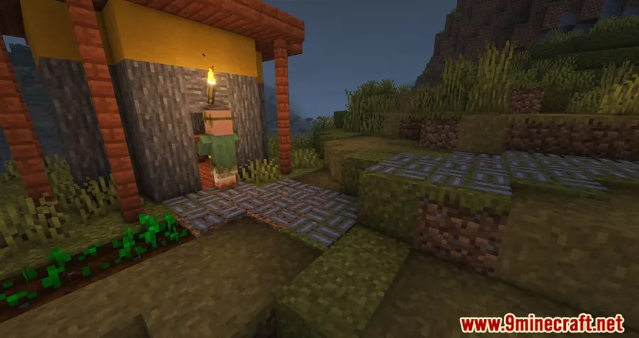 Macaw's Paths and Pavings Mod screenshot 10 showing mod in action