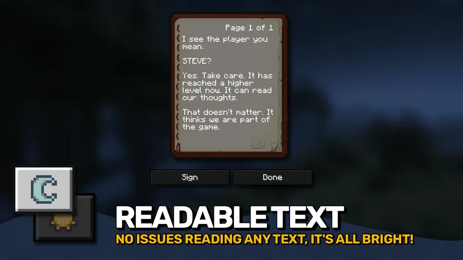 Mindful Darkness Mod screenshot 4 showing mod in action