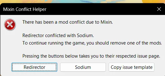 Mixin Conflict Helper Mod screenshot 2