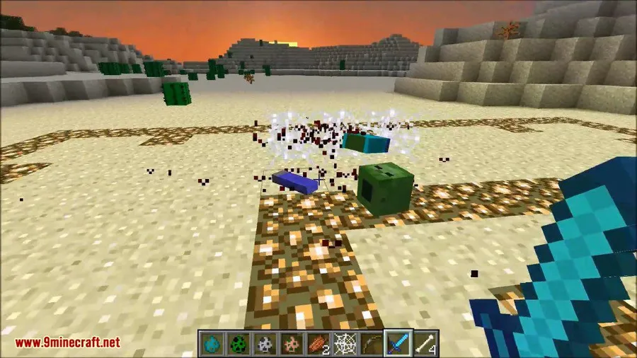 Mob Dismemberment Mod screenshot 11 showing mod in action