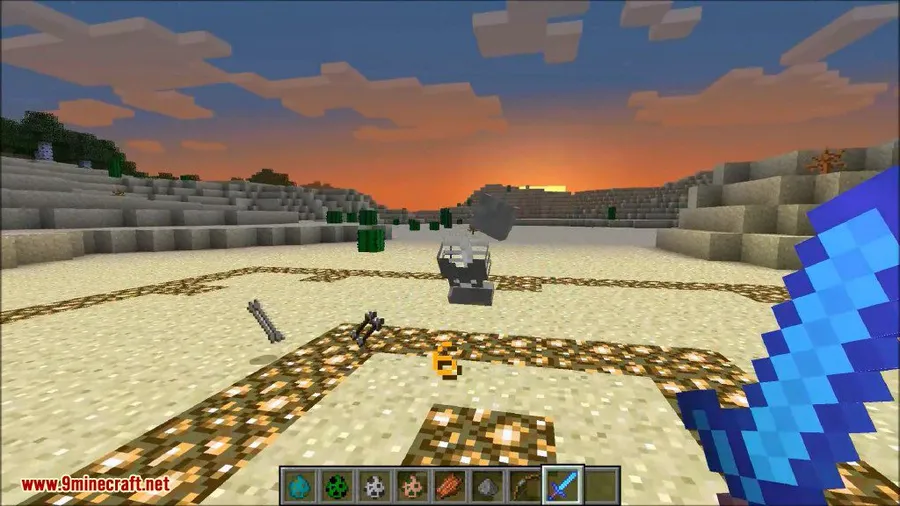Mob Dismemberment Mod screenshot 7 showing mod in action