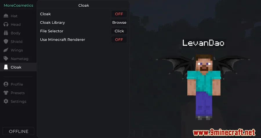 More Cosmetics Mod screenshot 5 showing mod in action
