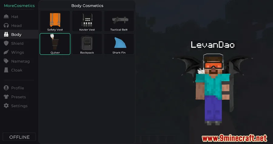 More Cosmetics Mod screenshot 7 showing mod in action