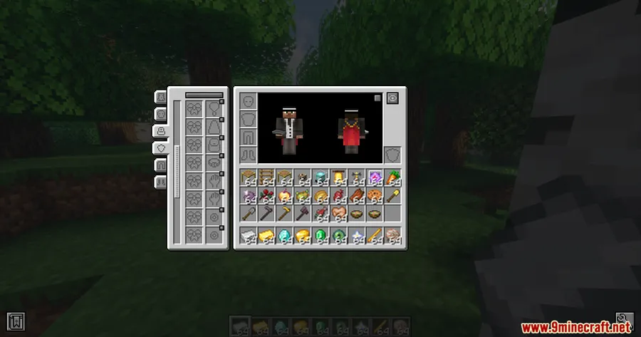 MouseTweaks X Accessories Fix Mod screenshot 10 showing mod in action